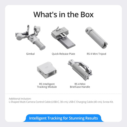 DJI RS 4 Mini – Estabilizador compacto y portátil