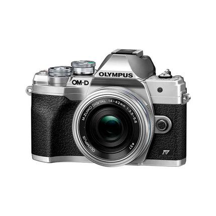 Olympus OM-D E-M10 Mark IV con Objetivo M.Zuiko Digital ED 14‑42mm F3.5‑5.6 EZ Pancake