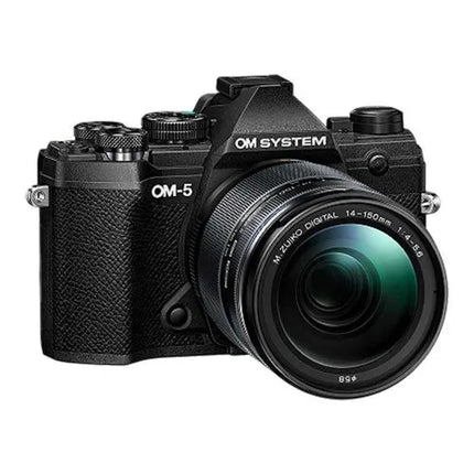 OM System OM-5 con 14-150mm F4-5.6 II – Kit de cámara mirrorless y objetivo (negro)
