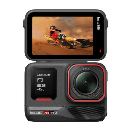 Insta360 Ace Pro 2 + 2 baterías – Cámara de acción 8K con IA